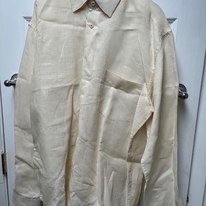 Off White Bamboo Shirt